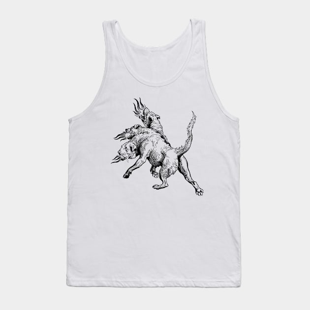 Cerberus Tank Top by Borapronobis